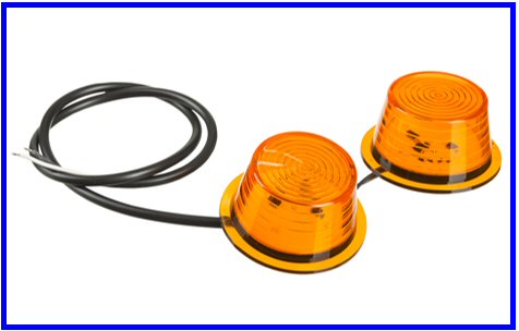 TAR-RICAMBIO FAN. ING. 12/24V ARANCIO COD:3R001.105