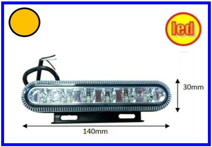 ECCO-FAN.LED ARANCIO COD:3R001.248