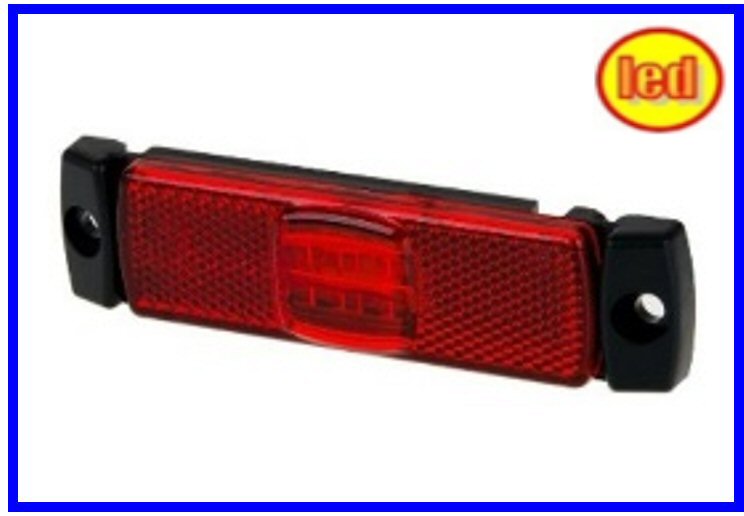 FAN.ING.12/24 A LED ROSSO COD:3R001.342