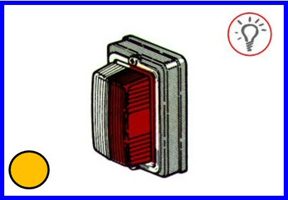 LEART-FANALE INGOMBRO ARANCIO RETT. COD:3R001.362