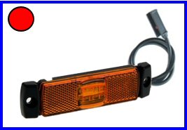 TAR-FAN.S.MARKER 12 36V LED ROSSO COD:3R001.357