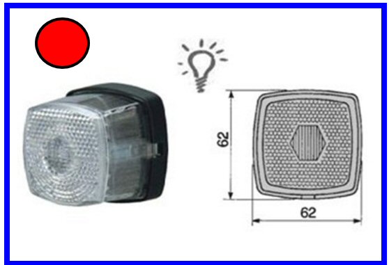 COBO-FANALE INGOMBRO SAW ROSSO COD:3R001.580
