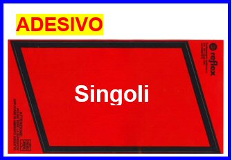 REFLEX-NASTRO SEGNALETICO ALT.16CM ROSSO COD:3R053.071