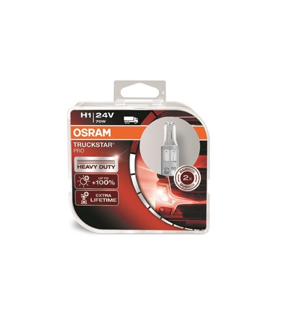 OSRAM TRUCKSTAR PRO NextGen +120% P14,5s 24V 70W H1 HCB COD:3RO64155TSP-HCB