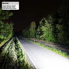 Lampada da lavoro- Square 16x3W LED 48W 10-32V Flood, Performance Series COD:3RWLC43
