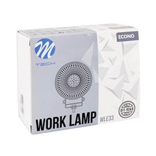 Faro di Lavoro M-TECH ECONO 4" 28xSMD3030 - Round 28W 10-30V Flood COD:3RWLE33