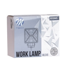 Lampa Robocza M-TECH ECONO WLE45 - 4" 46xSMD3030 - Square 46W 12-30V Combo COD:3RWLE45