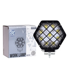 Lampa Robocza M-TECH ECONO WLE52 - 4" 9x3W Hex 27W 12-30V 4D Spot COD:3RWLE52