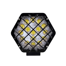 Lampa Robocza M-TECH ECONO WLE53 - 4" 16x3W Hex 48W 12-30V 4D Spot COD:3RWLE53