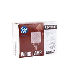 Lampada da lavoro- Square 5x1,5W LED 7,5W 10-32V Flood