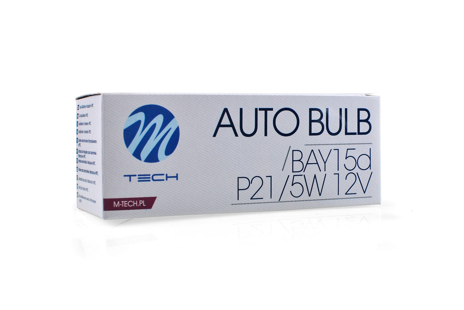 Lampada M-TECH BAY15d 12V P21/5W CLEAR COD:3RZ15