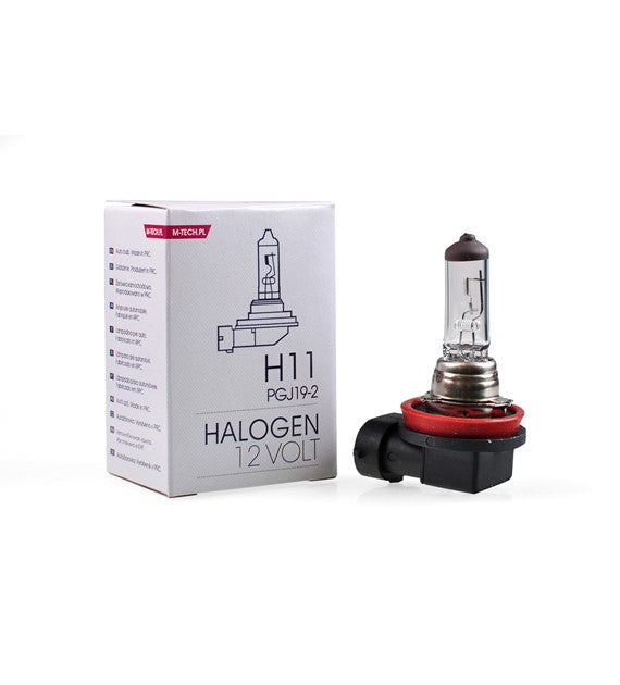 Lampada alogena M-TECH PGJ19-2 12V/55W H11 COD:3RZXB11
