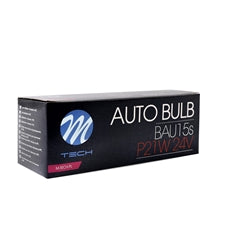 Lampada M-TECH BAU15s 21W 24V CLEAR COD:3RZ950