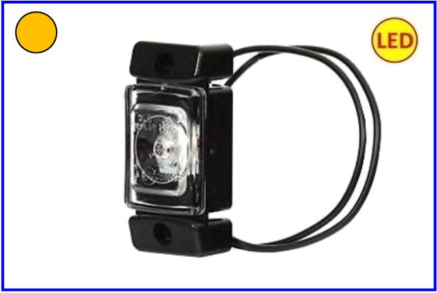 TAR-FAN. ING. ARANCIO A LED 12/24V UNIVERSALE            COD:3R001.140