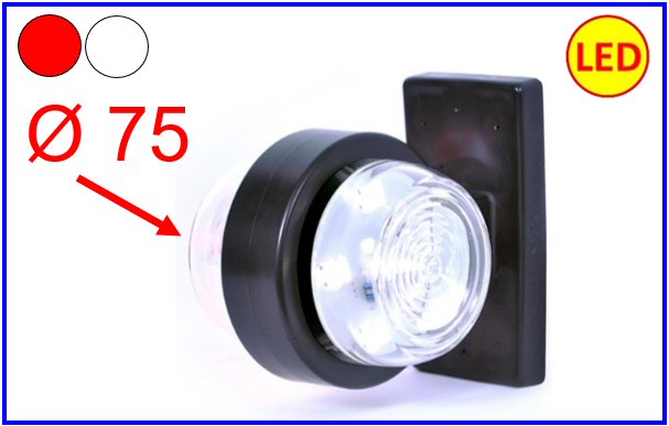 TAR-FAN. ING. LED 12/24V 493cm BIANCO UNIV.          COD:3R001.148