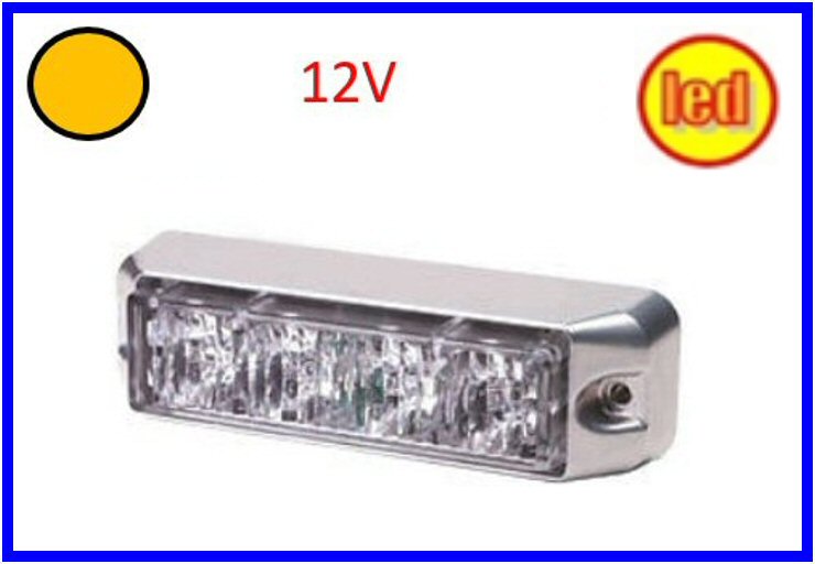 VISION ALERT-FAN.ANT.LED ARANCIO 12V   COD:3R001.255