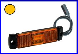 TAR-FAN.S.MARKER 12 36V LED ARANCIONE    COD:3R001.536