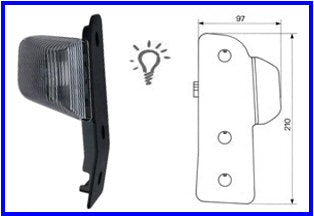 COBO-FAN.LAT. BIANCO STRALIS 2006 SX 3 FORI   COD:3R001.597