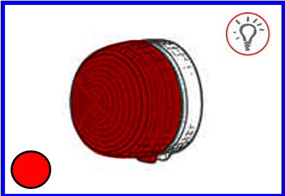 LEART-FAN.INGOM.D.70 ROSSO A SCATTO      COD:3R001.605