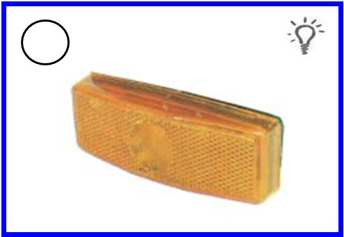 HELLA-FANALE POSIZIONE ANT.BIANCO    COD:3R001.611