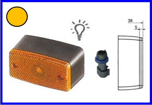 COBO-FANALE LATERALE II 24V    COD:3R001.614