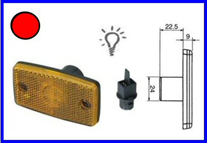 COBO-FANALE POST.DI POSIZIONE ROSSO  COD:3R001.628