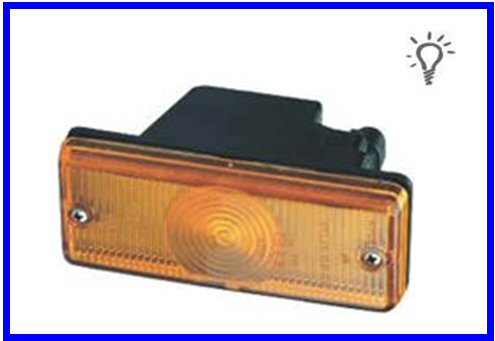 COBO-FANALE ANTER.IVECO ARANCIO DX    COD:3R002.414