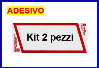 REFLEX-KIT 2 PZ.NASTRO SEGNALETICO ALT.12CM BIANCO    COD:3R053.072