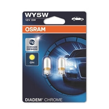 Osram DIADEM® CHROME NextGen WY5W W2,1x9,5d 12V 5W 02B          COD:3RO2827DC-02B