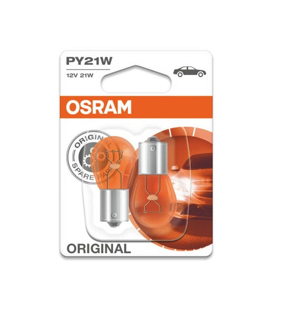 OSRAM 7507-02B BAU15s 12V 21W PY21W       COD:3RO7507-02B