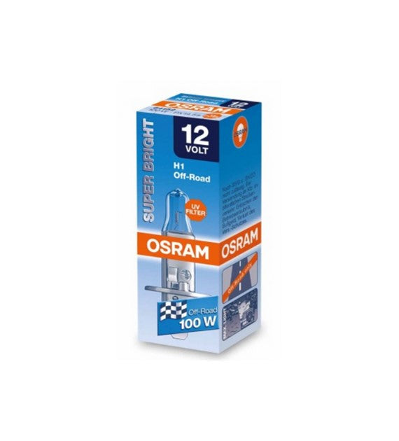 Halogen OSRAM SUPER BRIGHT PREMIUM H1 PX14,5s 12V 100W          COD:3RO64153SB