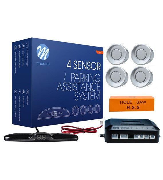 Sensori di parcheggio CP24 22mm buzzer argento         COD:3RCP24S