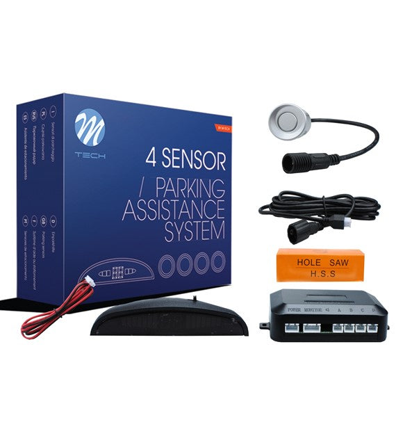 Sensori di parcheggio CP5 connettori buzzer argento       COD:3RCP5B