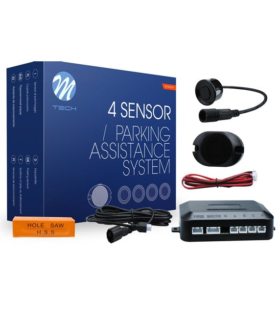 Sensori di parcheggio CP6 connettori buzzer nero           COD:3RCP6B