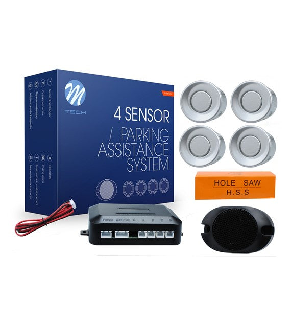 Sensori di parcheggio CP7 buzzer argento            COD:3RCP7S