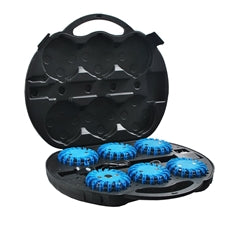 Lampeggiante magnetico 12+3 LED SET VALIGIA           COD:3RIL05