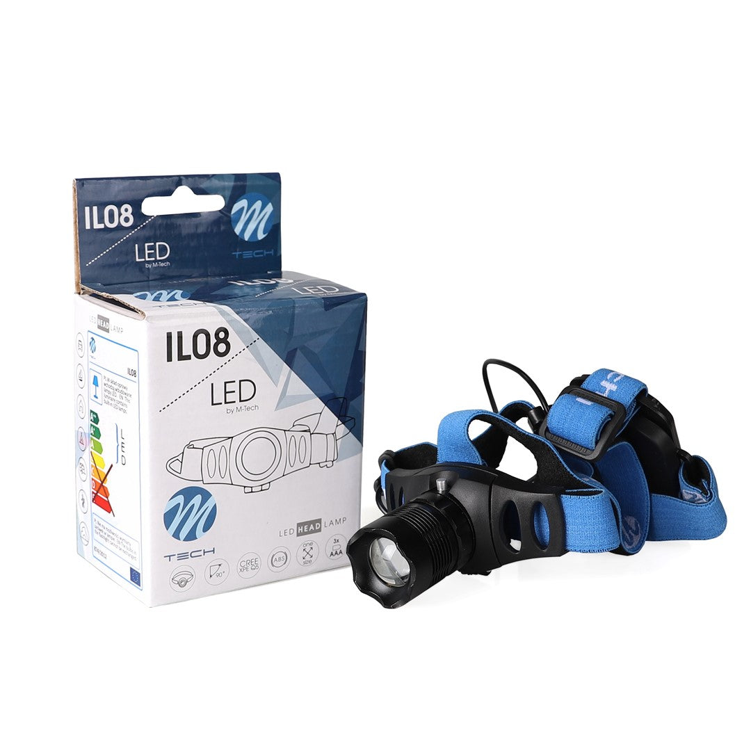 Lampadina di ispezione  Lampada da testa Q5 3xAAA         COD:3RIL08