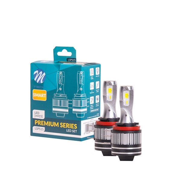 LED SET M-TECH PREMIUM SMART SERIES H15  COD:3R LSPS15