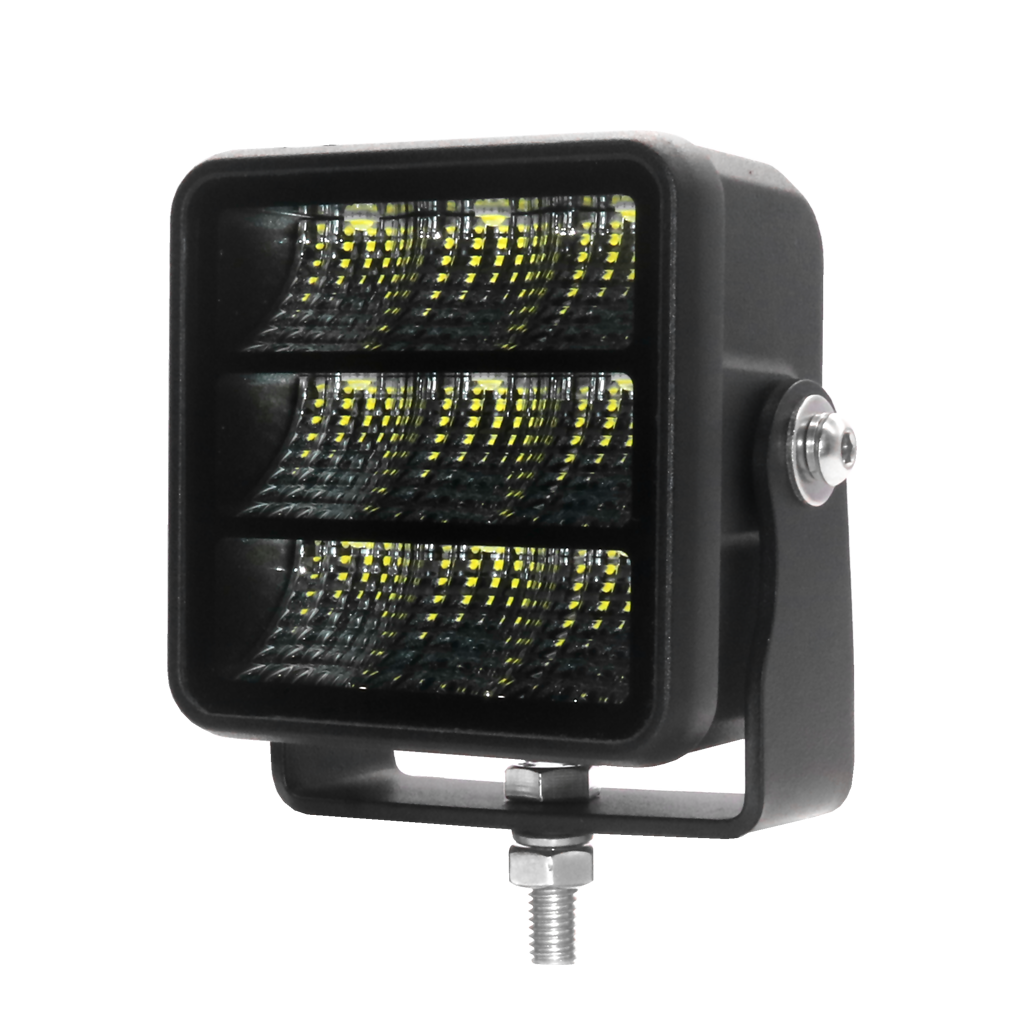 Faro di lavoro – 9 x 5W LED 45W 10-32V, flood, Black Series      COD:3RWLBO143