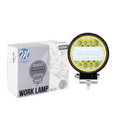 Faro di Lavoro M-TECH ECONO 4" 38xSMD3030 + Halo - Round 38W 10-30V Spot  COD:3RWLE36