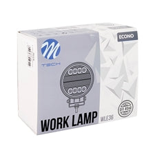 Faro di Lavoro M-TECH ECONO 4" 38xSMD3030 + Halo - Round 38W 10-30V Spot  COD:3RWLE36