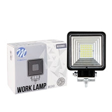 Faro di Lavoro M-TECH ECONO 4" 49xSMD3030 - Square 49W 10-30V Flood           COD:3RWLE43