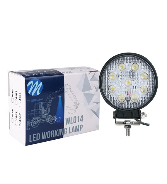 Lampada da lavoro - Tondo 27W Flood  COD:3RWLO14