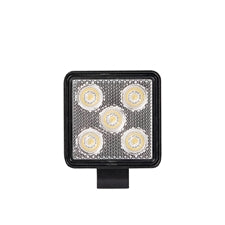 Lampada da lavoro- Square 5x1,5W LED 7,5W 10-32V Flood
