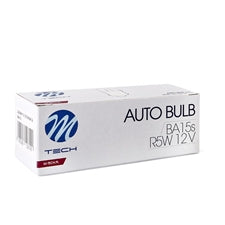 Lampada M-TECH R5W BA15s 12/5W CLEAR          COD:3RZ40